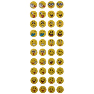 Smiley Face Sticker Aufkleber